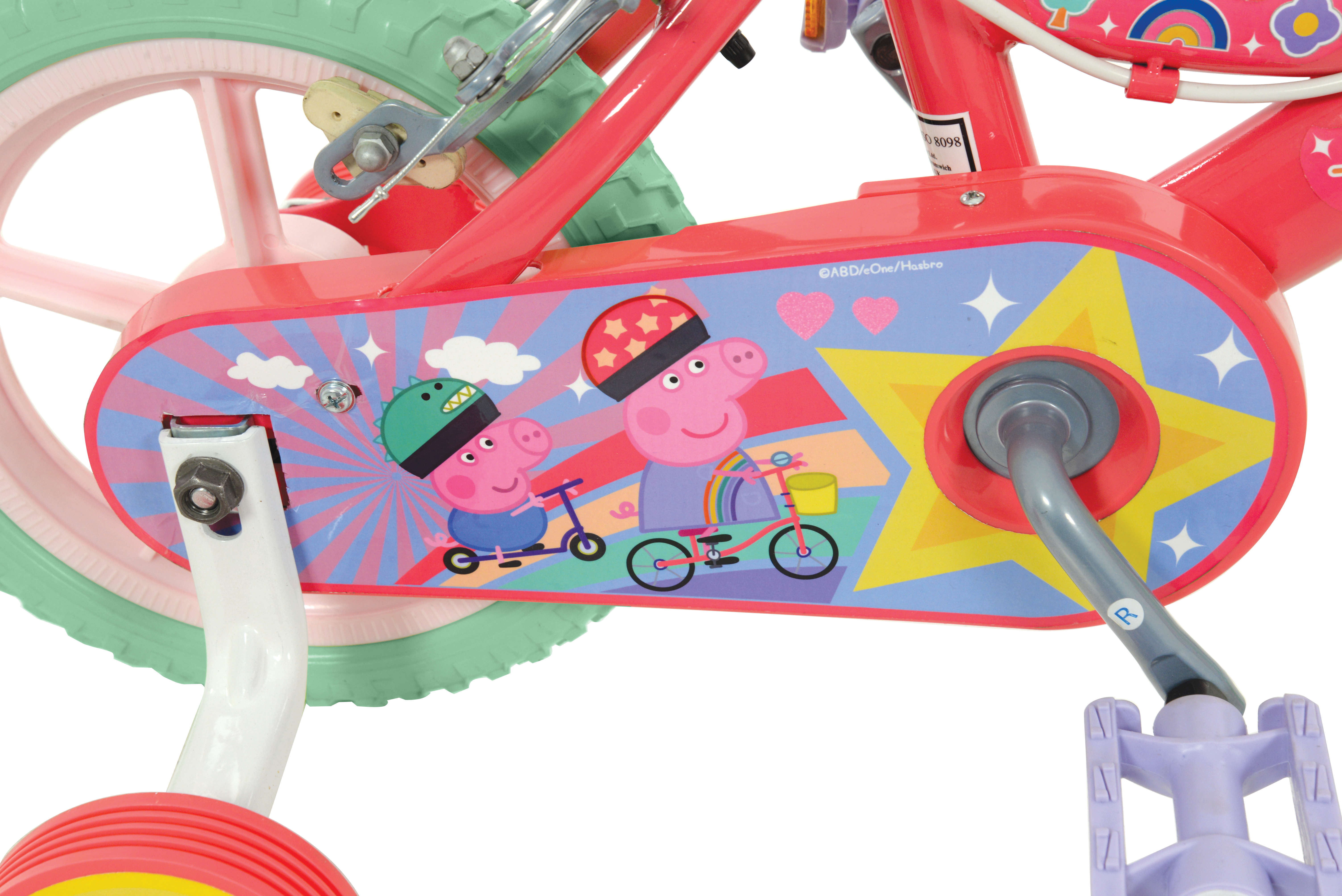 peppa pig on bike