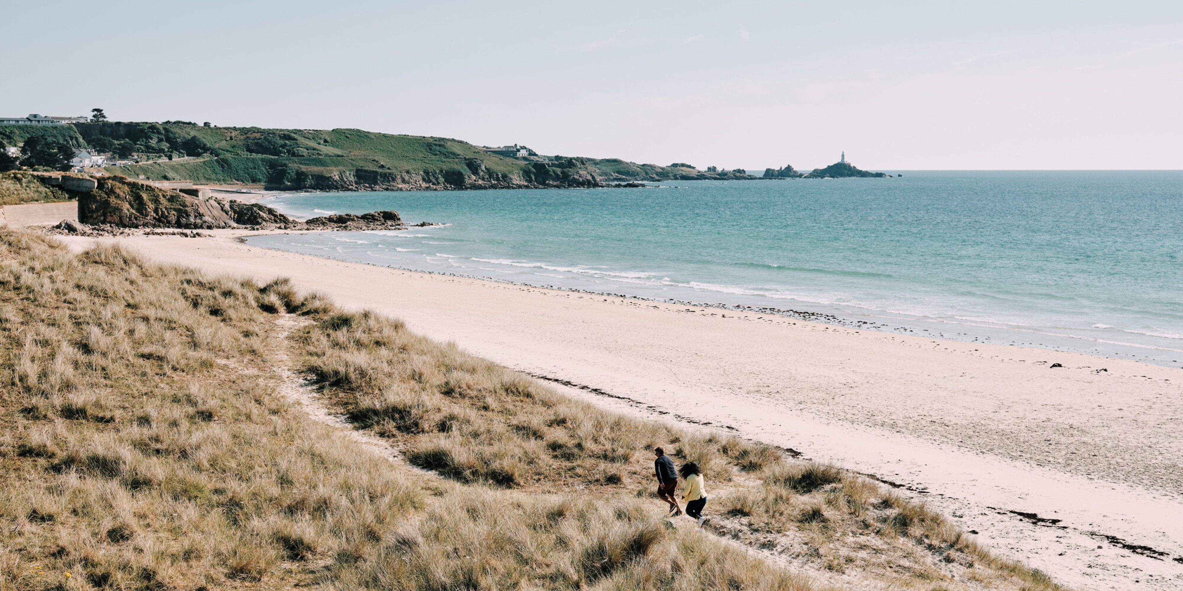 Beautiful view of St.Ouen’s Bay