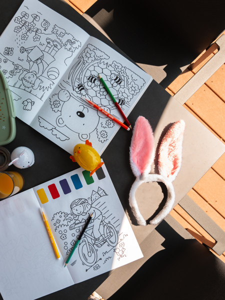 SSF LES ORMES EASTER COLOURING 2