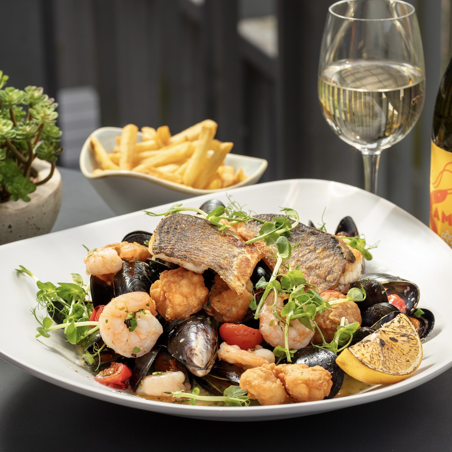 Seafood dish