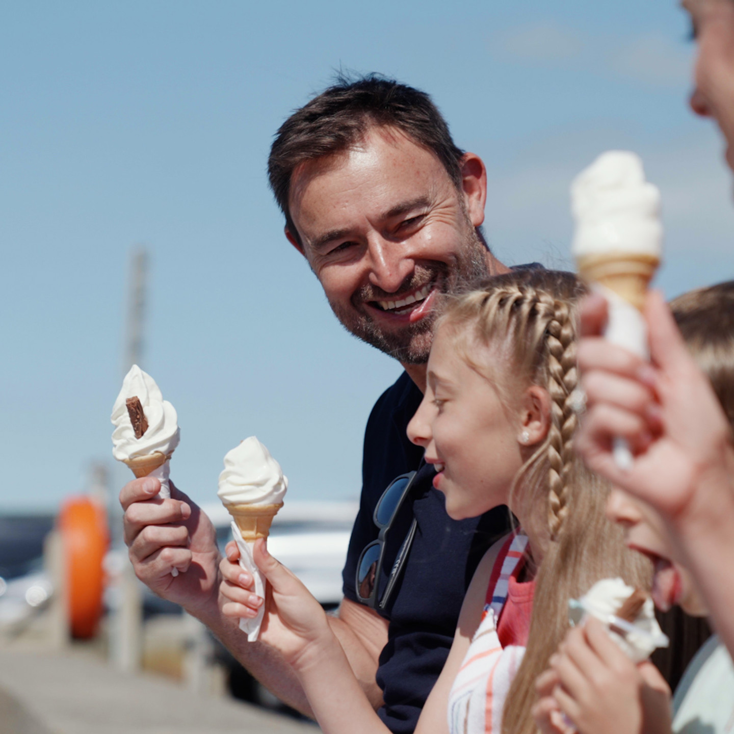 Eating Ice-Cream