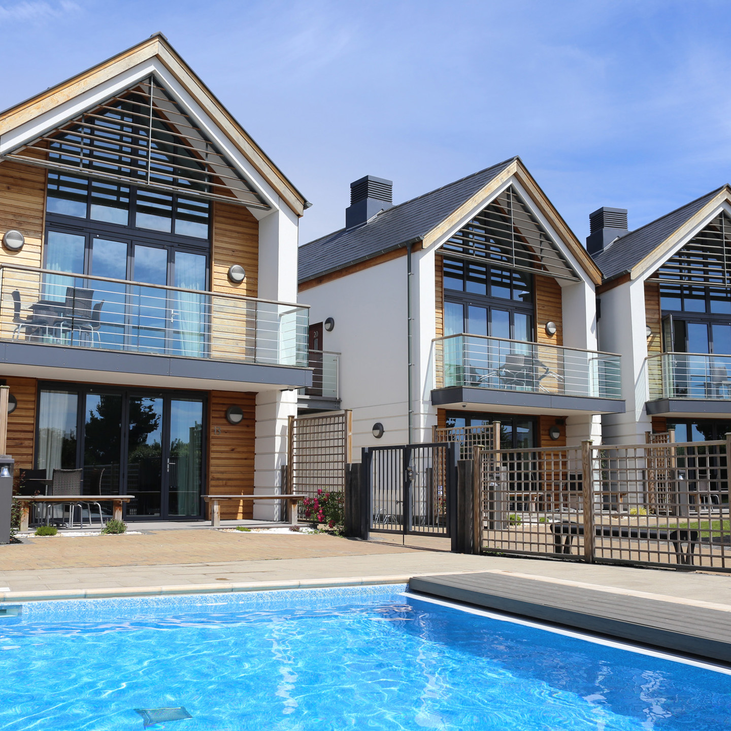 Poolside Apartment Hero