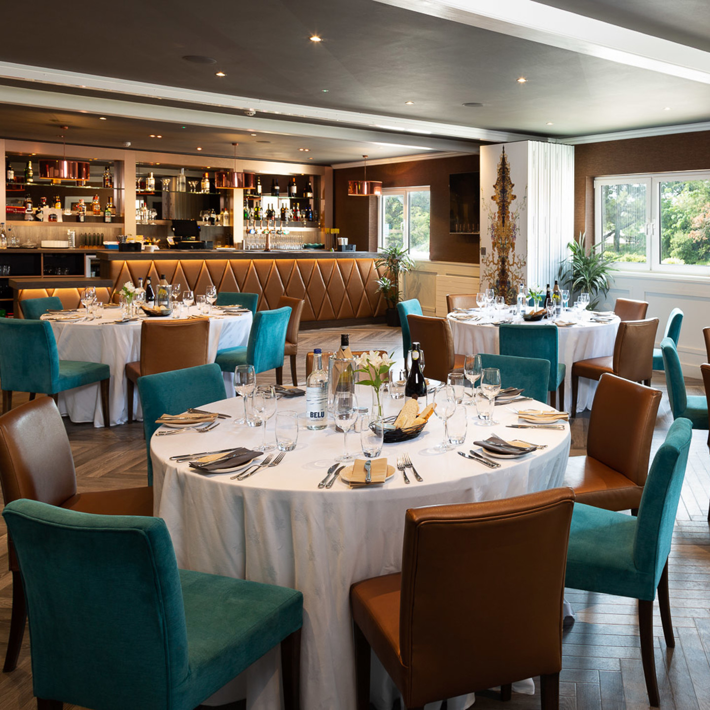 Set Tables in our Function Room