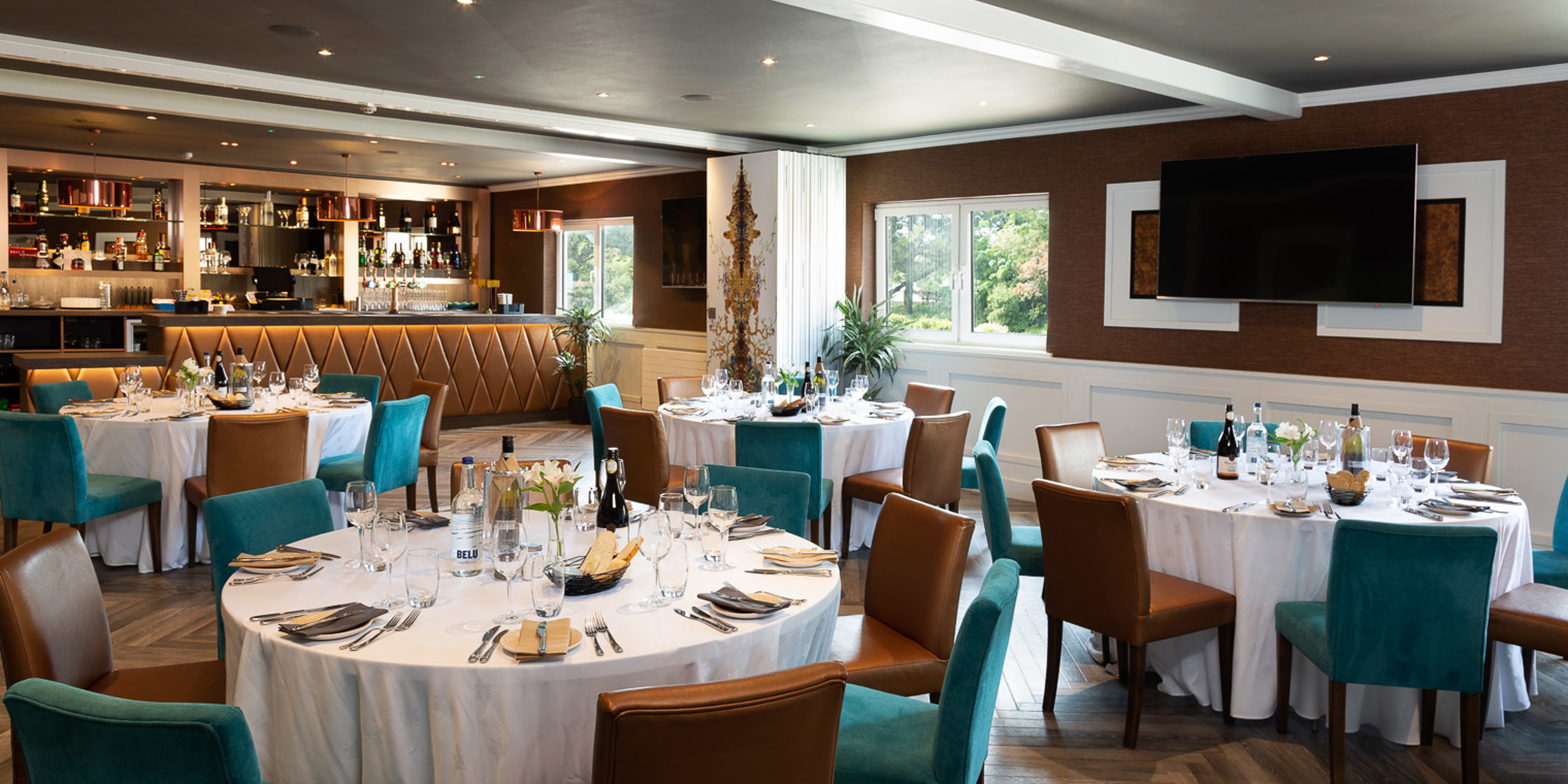 Set Tables in our Function Room