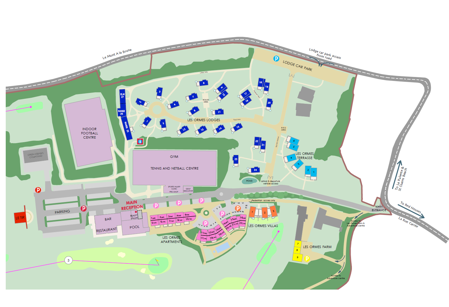 Elm Lodge Les Ormes, Jersey